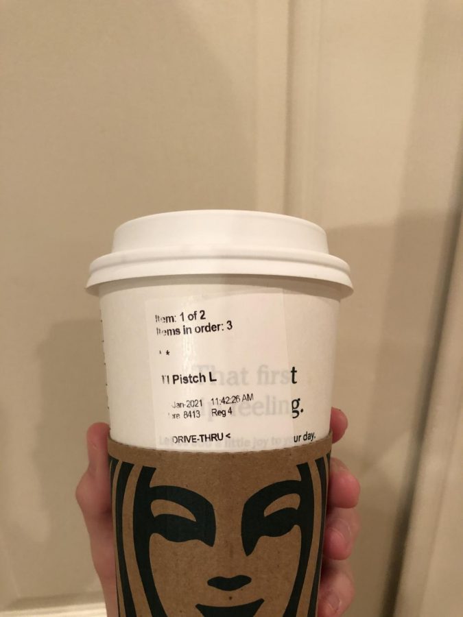  New Starbucks pistachio latte, 5/10. Photo Credit- Cecilia Rubio