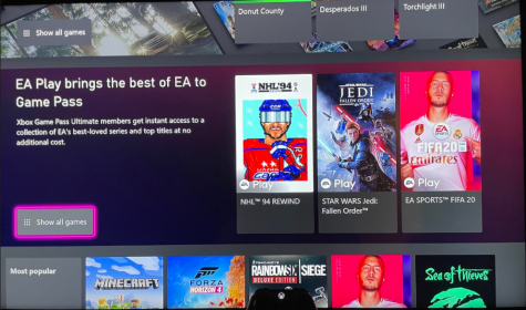 Include in the Game Pass, EA play shows some of the best games they have to offer included in their subscription.Photo Credit: Luke Hicks