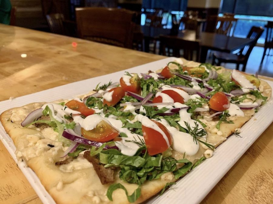 The margarita flatbread pictured is one of the most popular appetizers at Houcks, and is definitely a must try when you attend the restaurant.
photo credit - Katie Northenor