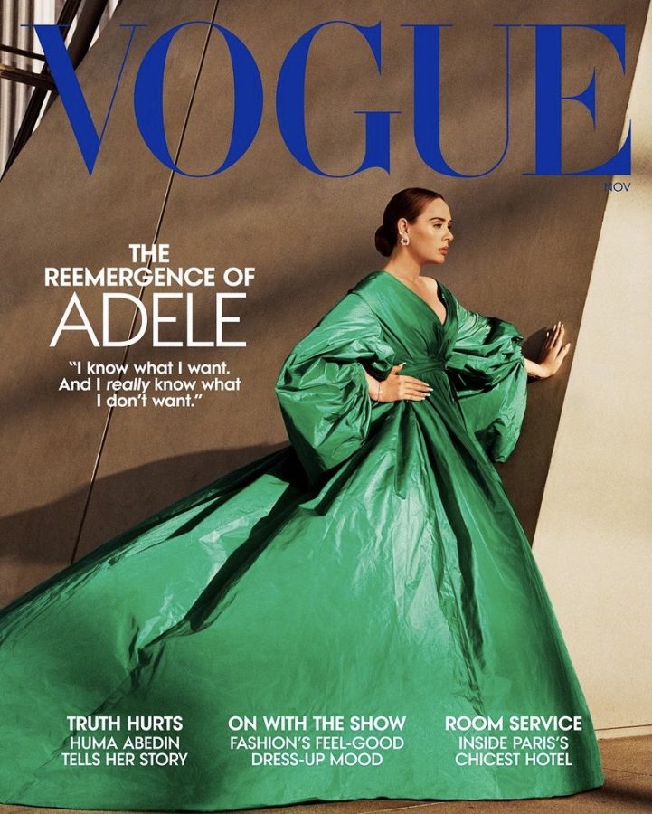 With the return of Adeles music comes new interviews and photo shoots. What better way to show she has comeback with a cover shoot for Vogue. She truly is iconic.
Photo Credit: Adeles Instagram