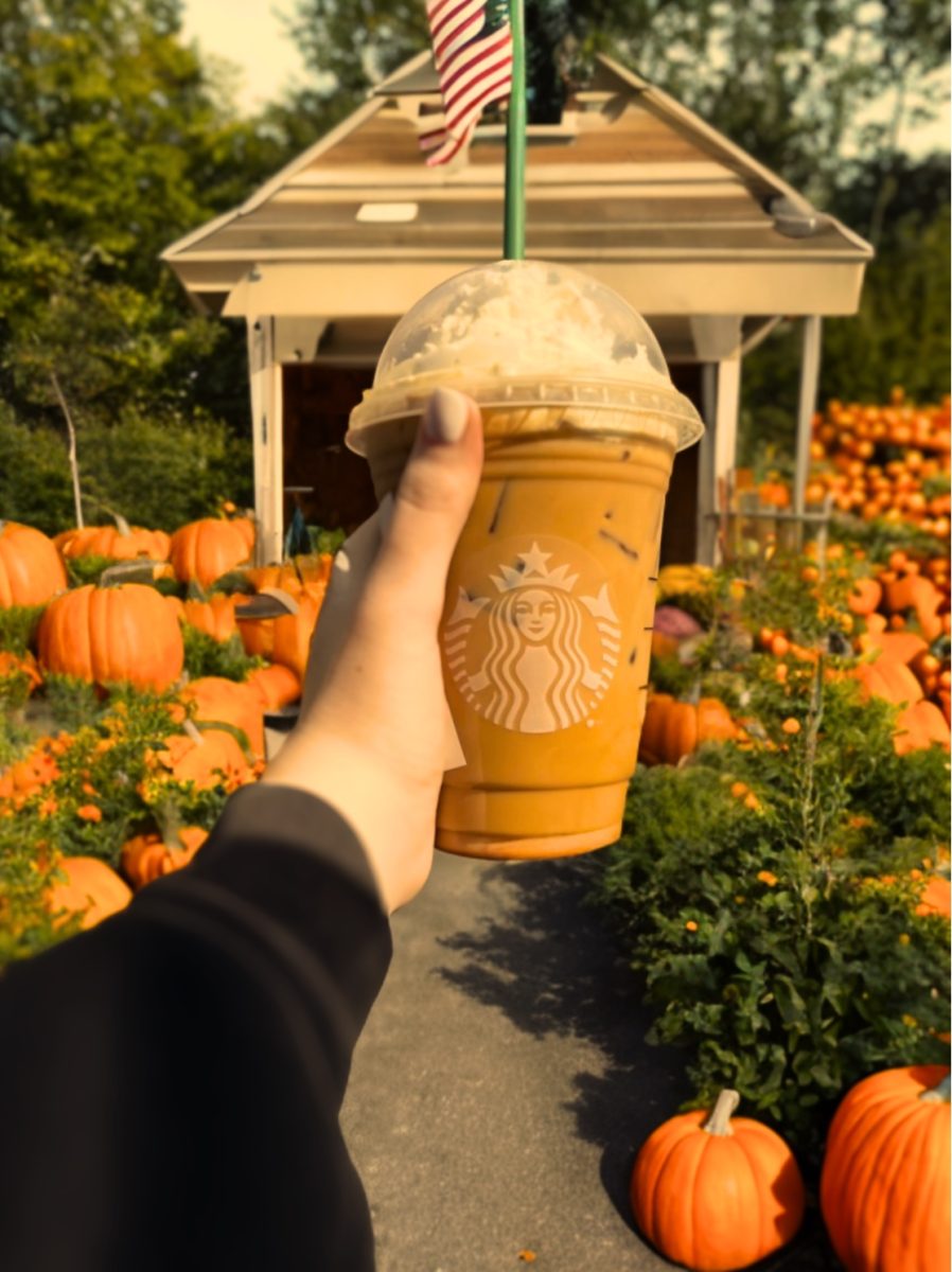 The Pumpkin Spice latte from Starbucks has a beautiful representation. The picture does it no justice, the taste is ten times better! (Credit: Annabelle Thompson)