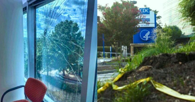 Man fired over 500 shots at the CDC headquarters, claiming the COVID-19 vaccine caused him to have suicidal thoughts. 